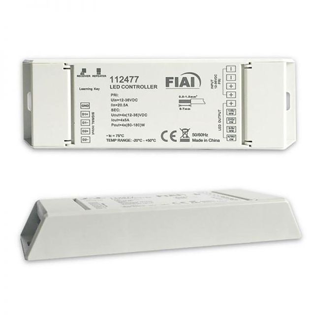 Sys-One Funk PWM-Dimmer, 4 Kanal, 12-36V 4x5A