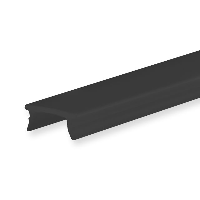 Abdeckung COVER34 schwarz/matt 600cm für Profil SURF8