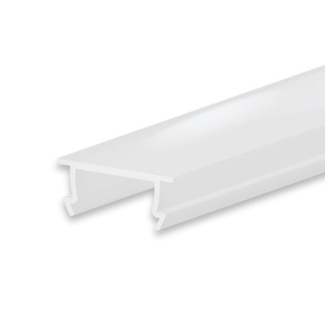 Abdeckung COVER43 opal/satiniert 200cm für Profil SURF10