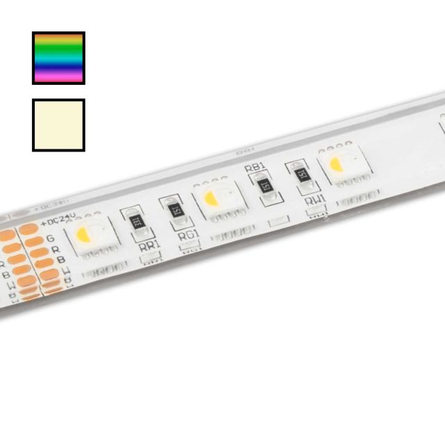 LED-Flexmodul 12,5 Proof 85, 24V, IP68, 950lm/m, 18W/m, RGB+3000K, 5m