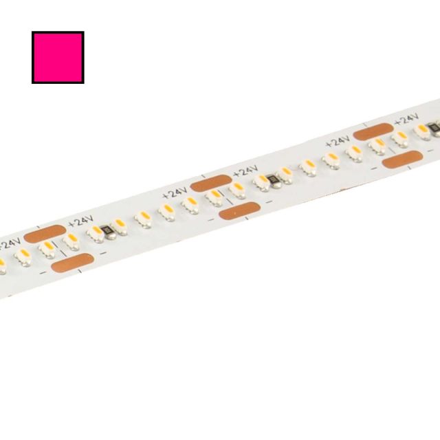 LED-Flexmodul 10 Pro 24V, IP20, 1365 lm/m, 15 W/m, pink, 5 m/Rll, 280 LED/m