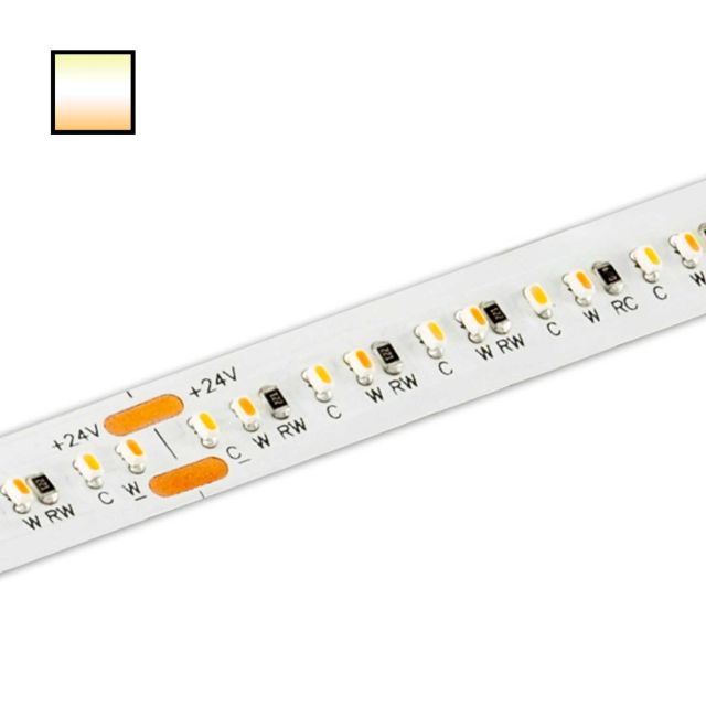 LED-Flexmodul 10 Special 2-pol. 24V, IP20, 1100 lm/m, 18,5 W/m, 1800-2700K, 5 m/Rll, 224 LED/m