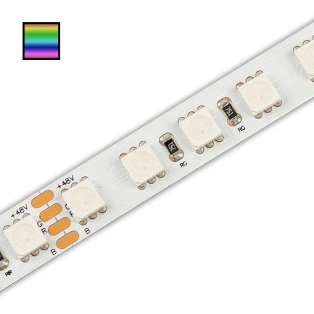 LED-Flexmodul 10 Pro48, 48V, IP20, 14W/m, RGB, 20m