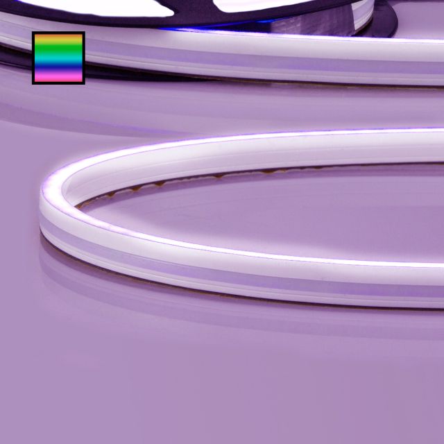 LED-Flexmodul 8 Neon, 24V, IP67, 14W/m, RGB, 5m