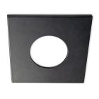 Cover aluminum angular black matt for Sys-68