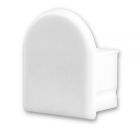 End cap EC13W white for profile SURF12 BORDERLESS, 1 pc