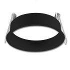 Recessed expansion ring round black matt for Sys-68