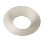 Cover aluminum round/edge nickel brushed for Sys-68