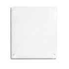 End cap E69 aluminum white for LAMP30 V1+V2, 2 pcs, incl. screws