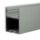 LED Surface mounted profile LAMP30 V1 aluminum silver powder coated, 200cm