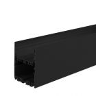LED Luminaire profile LAMP40 Up&Down aluminum black powder coated, 200cm