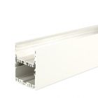LED Luminaire profile LAMP40 Up&Down aluminum white powder coated, 200cm