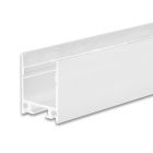 LED surface mounted light profile HIDE SINGLE aluminum white RAL 9003, 200cm