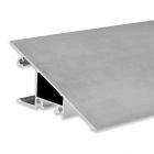 LED surface mounted luminaire profile HIDE TRIANGLE anodized aluminum, 200cm