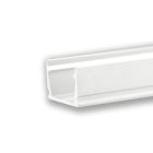LED surface mounted profile SURF10 aluminum white RAL 9010, 300cm