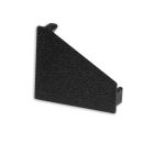 End cap EC110 black for profile CORNER18, left 1 pc