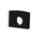 End cap EC226 for profile MAXI-AB V2 black, with cable gland, 1 pcs.