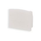 End cap EC225 for profile MAXI-AB V2 white, 1 pcs.