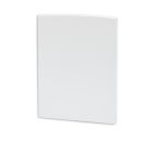 End cap EC114 white for LAMP30 V1+V2, 2 pieces, with light trap